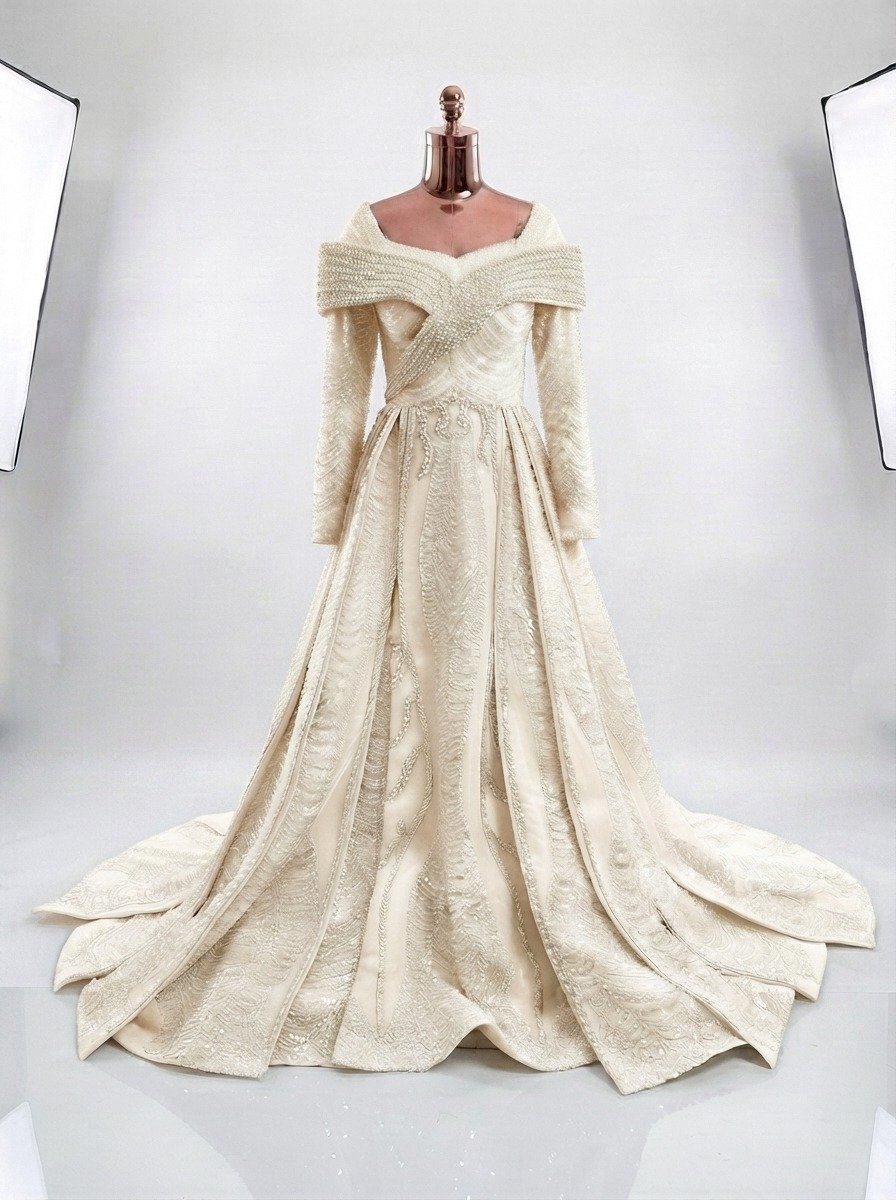 Walima bridal maxi